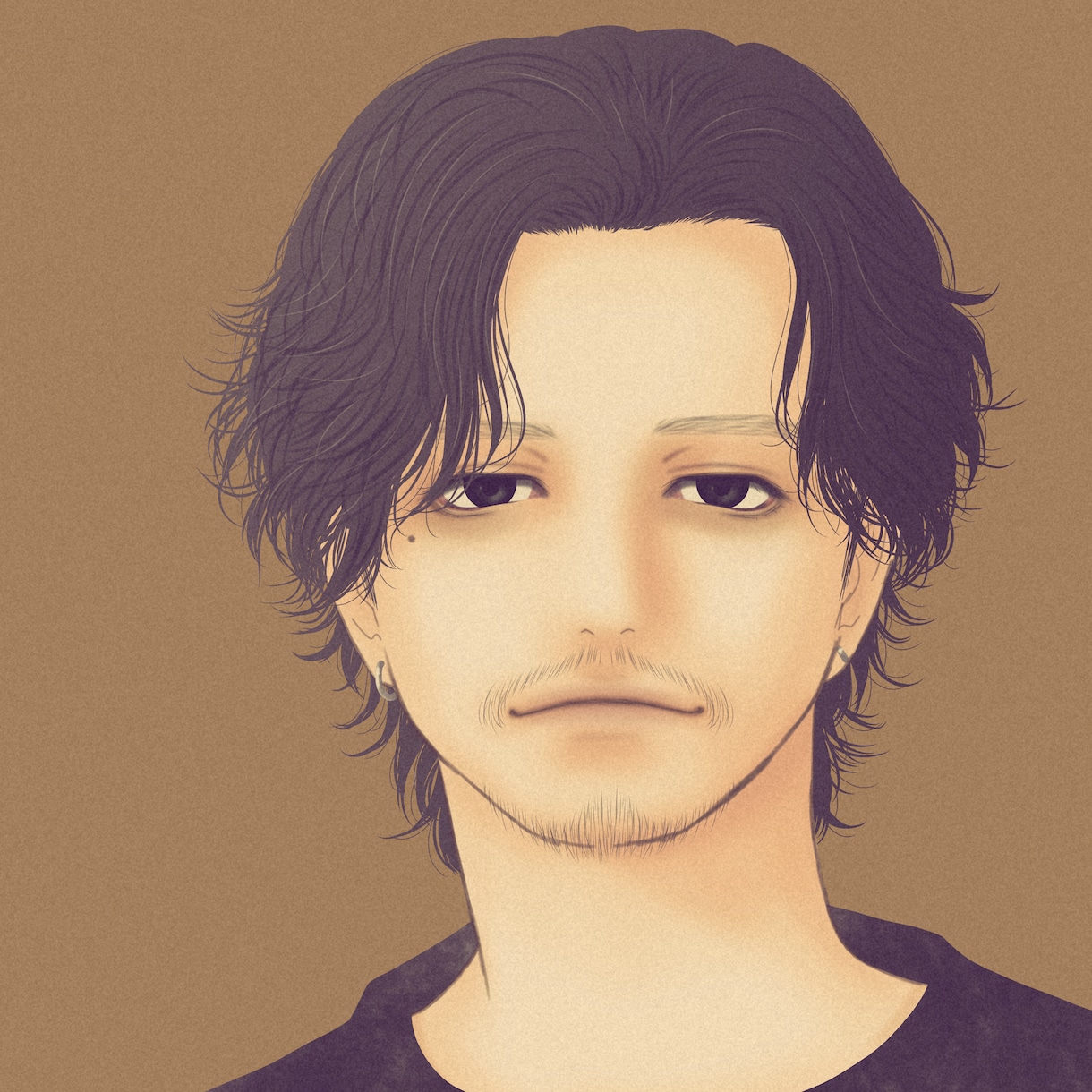 男性特化！大人男子の似顔絵アイコン描きます 可愛くて親しみやすい【大人の男】をお探しの方へ。 イメージ3