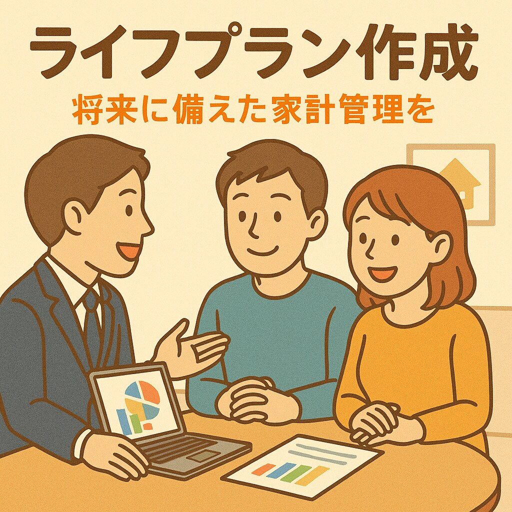 子育て世代のためのライフプランを作成します 教育・老後・住宅、家族にまつわるお金の課題を解決します イメージ4
