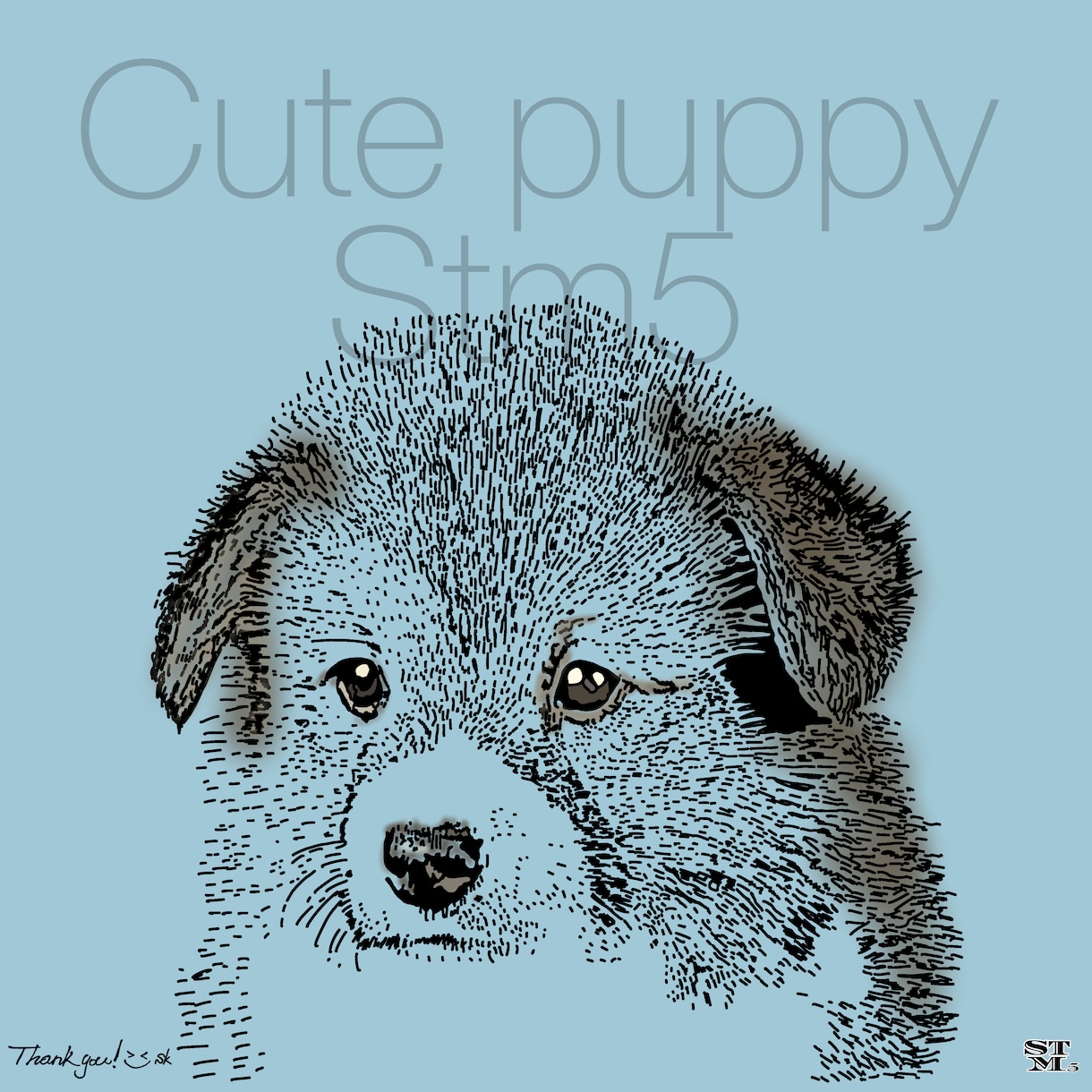 犬や猫を忠実にイラスト(一色の線画)で描きます 愛犬　愛猫　その他(鳥など) 味わい深く描きます！ イメージ2