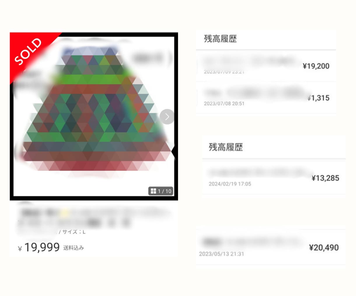在宅★レディース古着転売収益化した方法教えます ブランドリスト付き！40代主婦が実際に仕入れたもの大公開 イメージ2