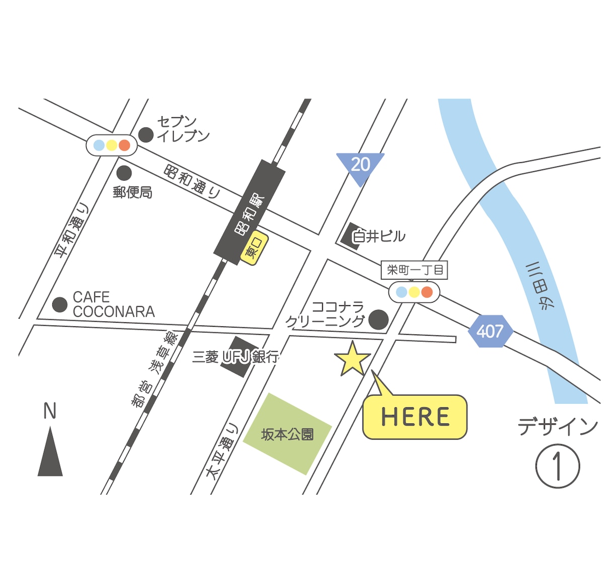 住所のみ！修正無制限！見やすい地図お作りします お急ぎの方への対応も可能です！ イメージ2