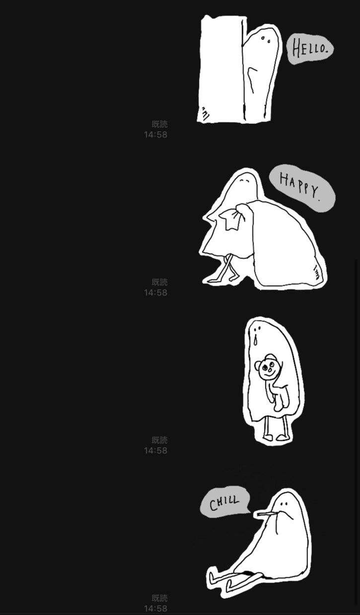 ゆるかわいい似顔絵LINEスタンプつくります 商用可◯すべて手描きで親しみやすいスタンプ イメージ6