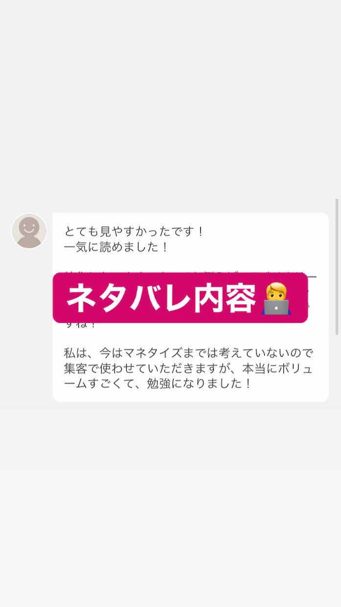 インスタ28万フォロワー直伝！ノウハウ公開します 個別アドバイス付き！247Pのボリュームで超具体解説します！ イメージ4