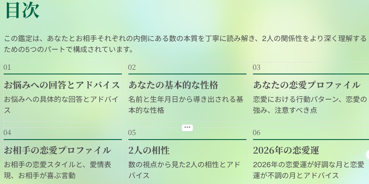数秘で恋の流れを読み明るい将来へと現実的に導きます 数秘で恋の未来を読み現実を動かす戦略 イメージ3