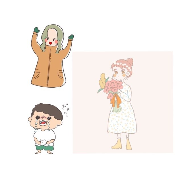 ゆるいタッチで色々なイラスト描きます 商用利用OK♡アイコン用も作成します!٩( ᐛ )و イメージ1