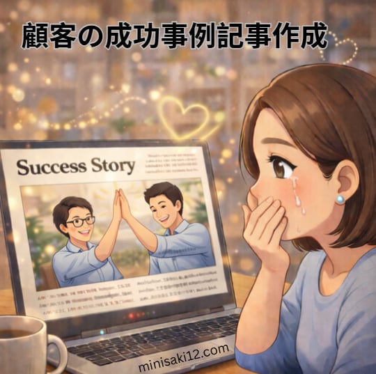 申込みにつながる顧客の成功事例記事作成します 営業経験者による信頼から意思決定に導くライティングサービス イメージ1