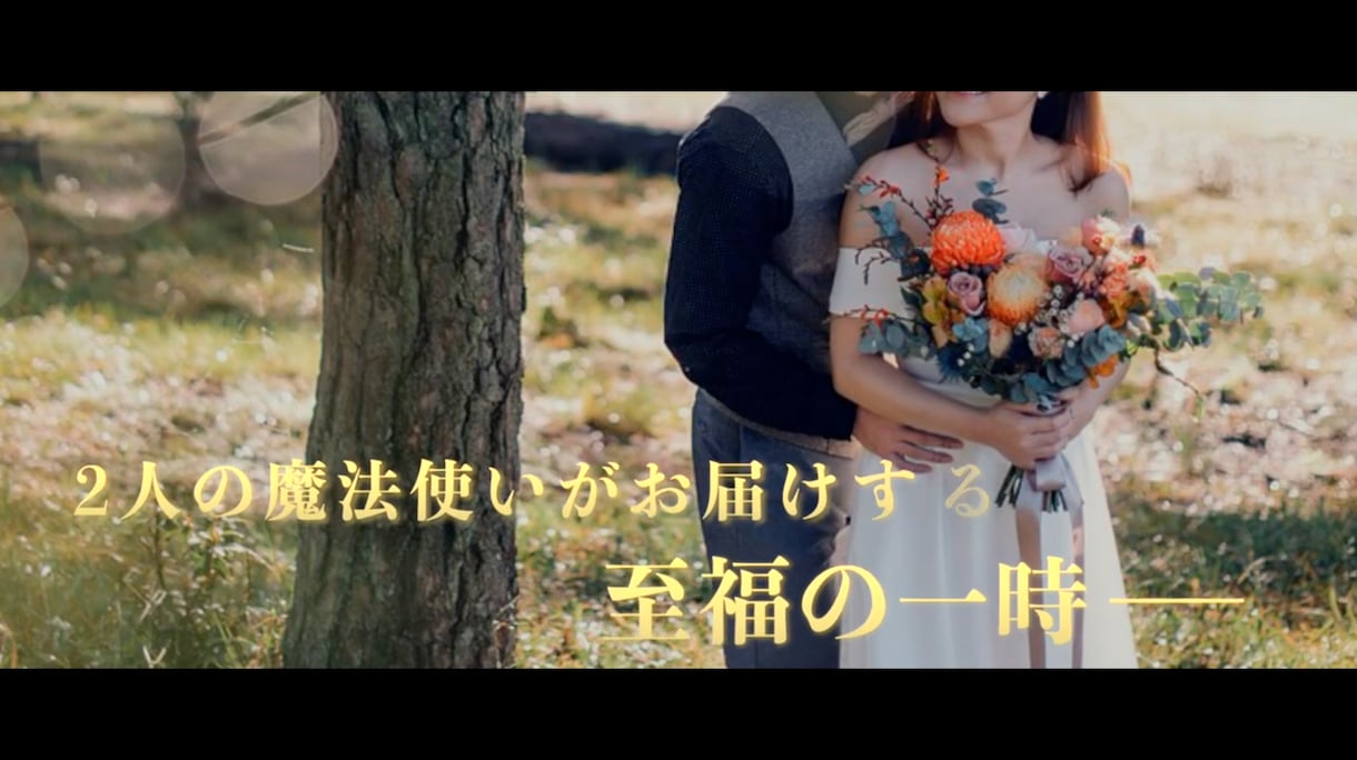 ファンタジー映画予告風オープニングムービー作ります 【選べるテンプレ】夢の国やハリポタの雰囲気が好きな方向け イメージ9