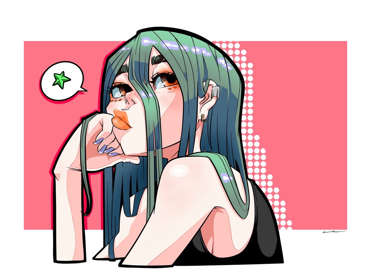 商用可！目を惹くおしゃれなイラストお描きします 表紙、動画、鑑賞用、アイコン、などに！似顔絵も可能です！ イメージ6