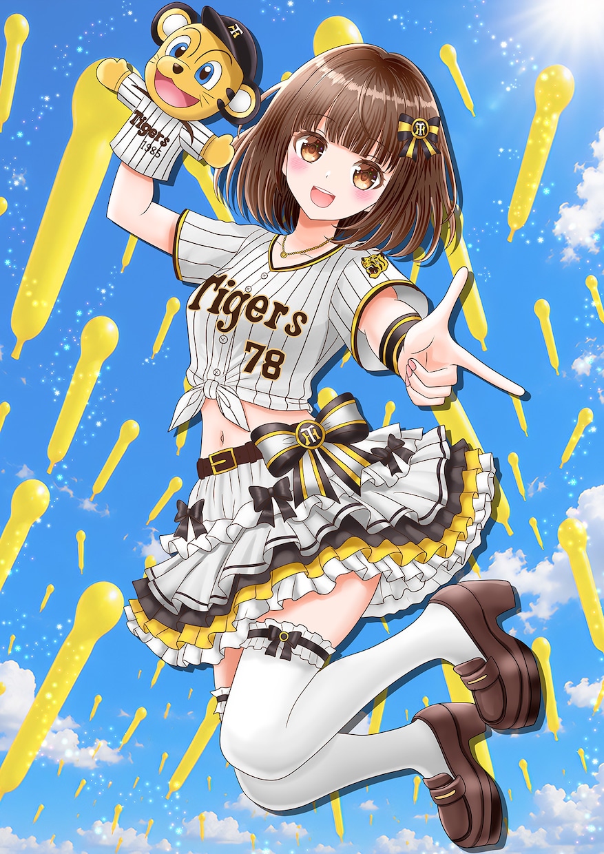 キラキラで可愛らしいイラストお描きします 商用利用OK！どんな場面でも活躍できるイラストです！ イメージ4
