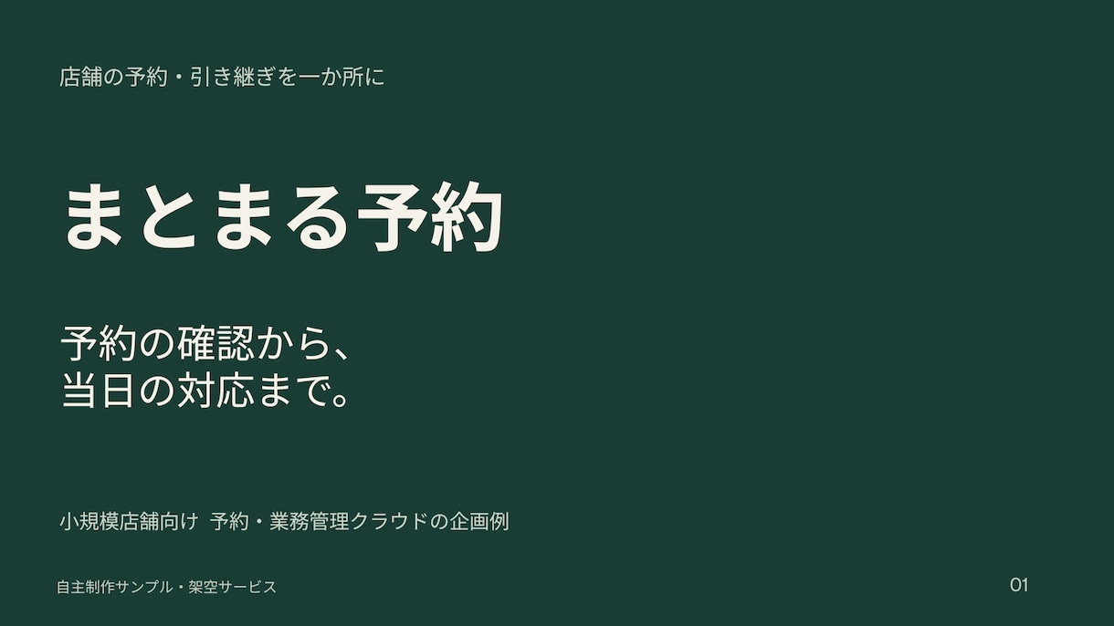 支給原稿を読みやすい5枚のスライドに整えます 編集できるPPTXとPDFで納品 イメージ2