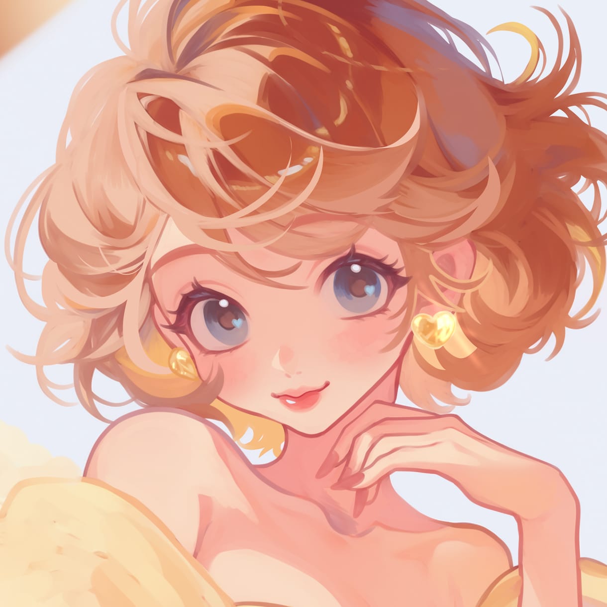 透明感のある可愛いイラスト描きます SNSアイコンや一枚絵など柔らかく丁寧に制作します！ イメージ5
