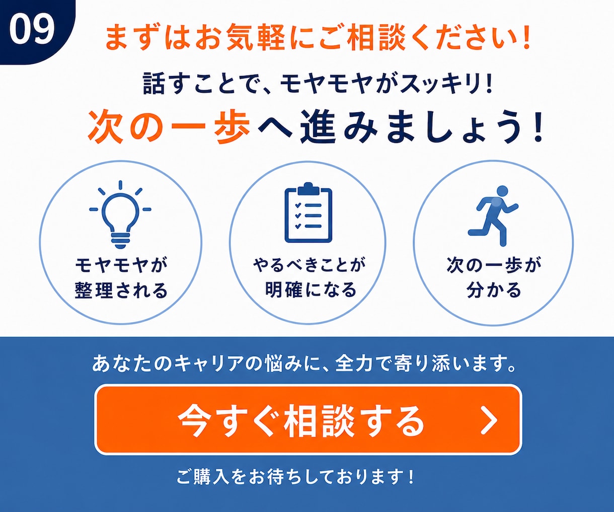 キャリアカウンセリング｜採用担当20年が整理します 「転職しようかな？」仕事キャリアの悩み相談で次の一歩が明確に イメージ9