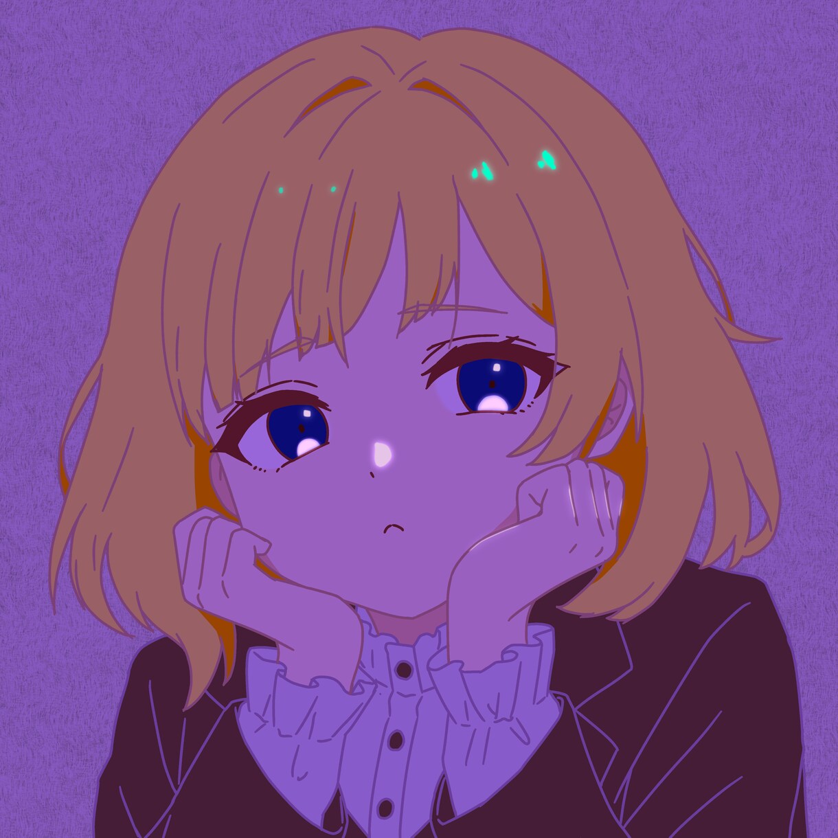 手描きイラストでアイコン描きます Vtuberさん向け！SNS用オリジナルアイコン！ イメージ3