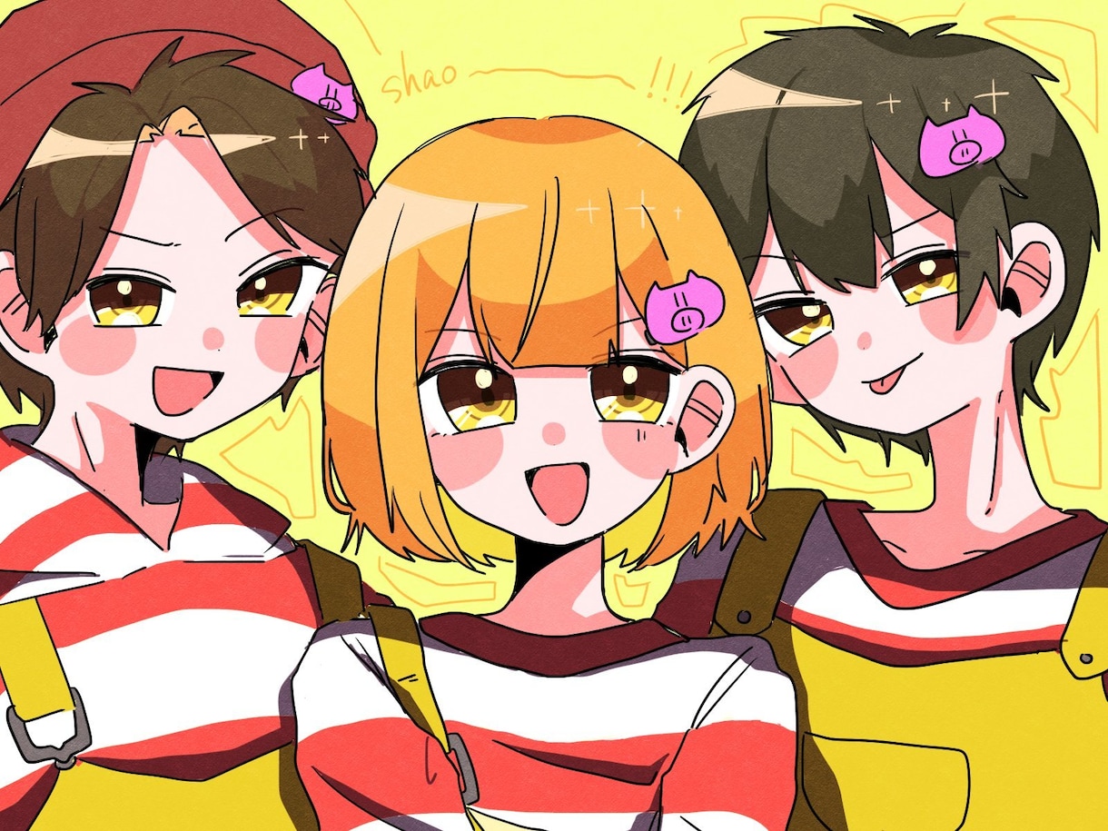 SNS用のアイコンを描きます ❣️推し活応援❣️可愛い系のSNS用アイコン描きます！ イメージ2