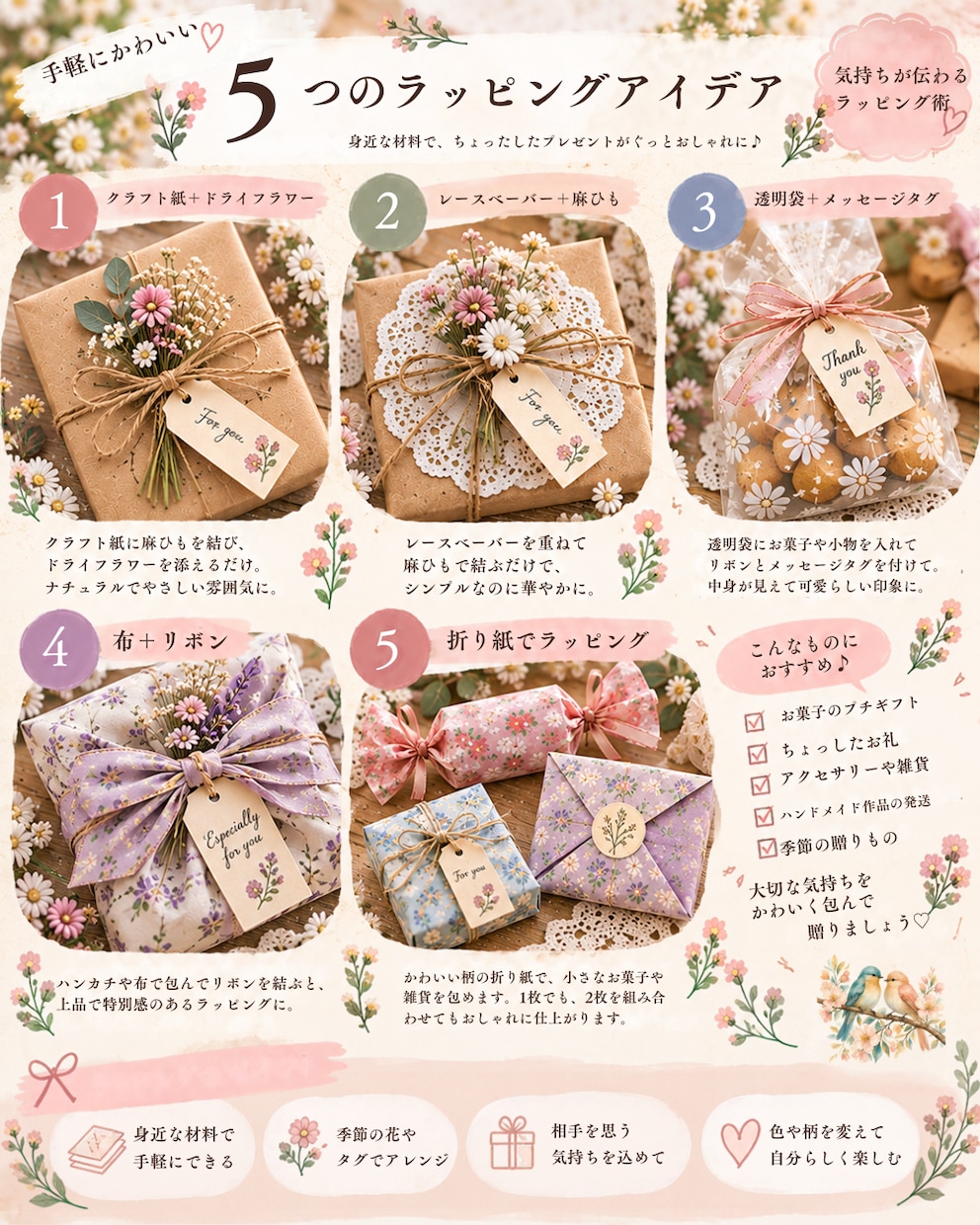 CanvaでInstagram投稿画像5枚作ります やさしく見やすいデザインで丁寧にお作りします。 イメージ7