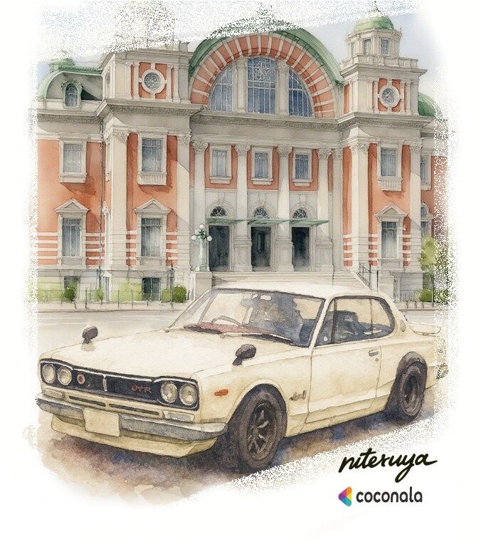 愛車や建物など水彩調イラスト短納期で作成します 2点目~1,500円！複数がお得。どんな乗り物でも作成可能！ イメージ1
