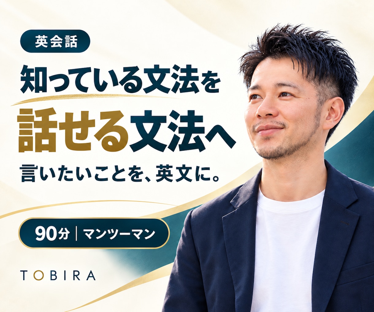 話すための英文法を基礎から教えます 中学英文法から、話せる土台を作ります イメージ1