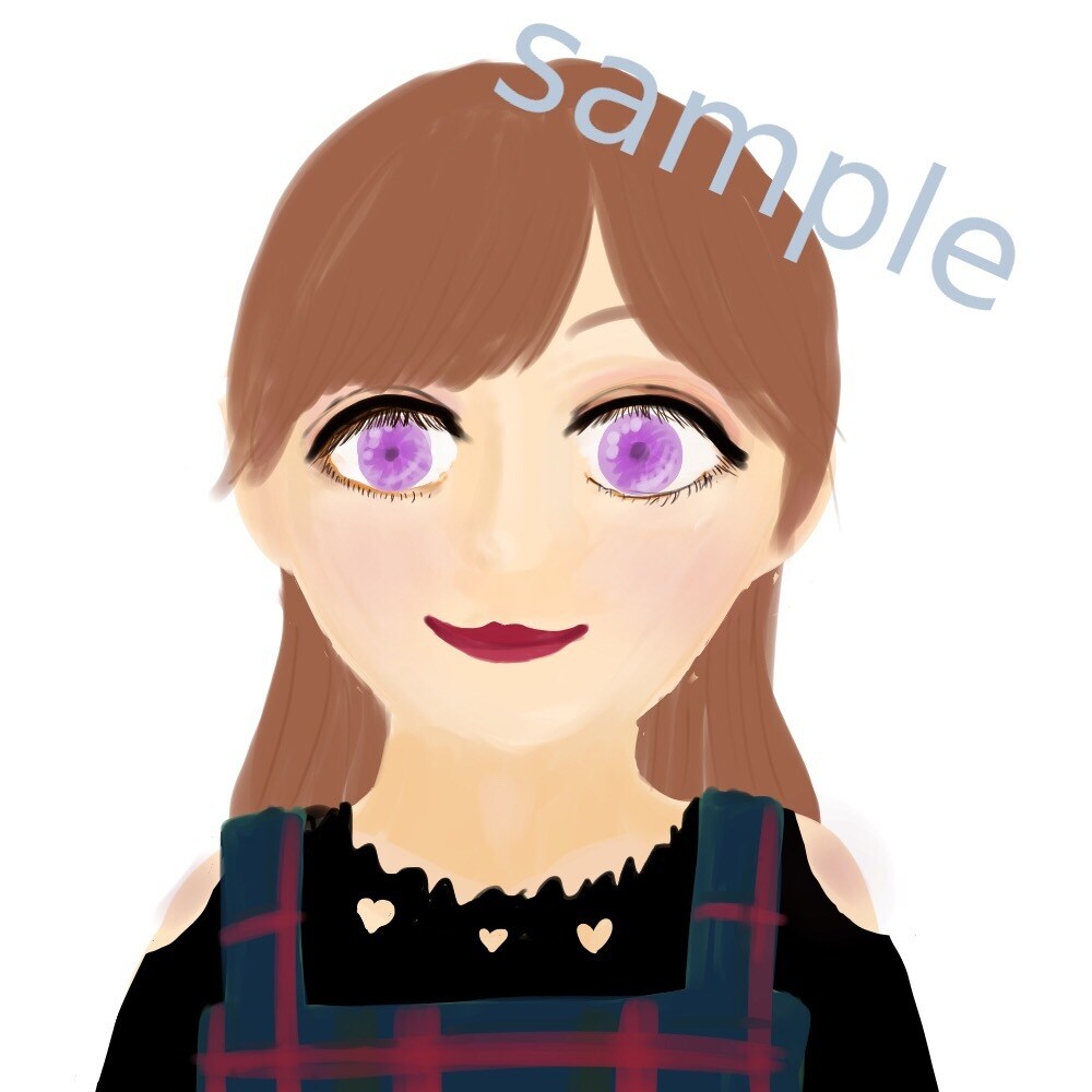 可愛い似顔絵、アイコン描かせていただきます 誕生日のプレゼントや自分のSNSのアイコンなどに！ イメージ2