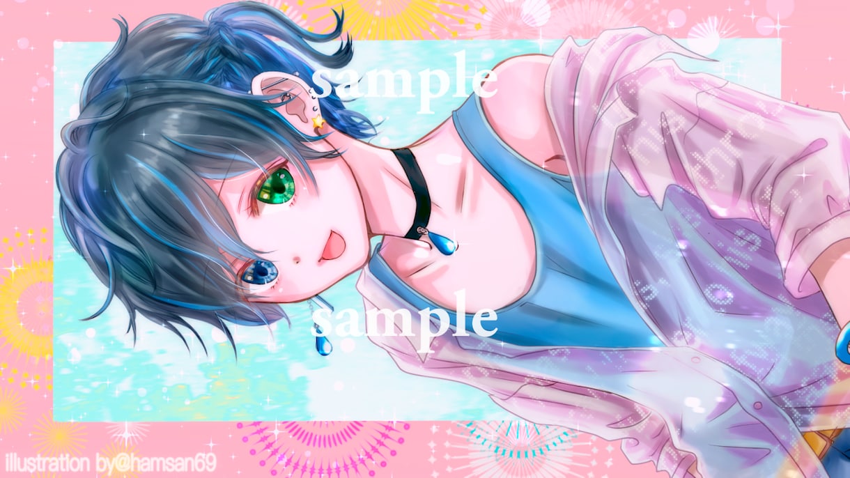 丁寧な仕上げ！あなただけのイラスト作成いたします 凝ったイラストからミニキャラまで色々な絵柄で対応！ イメージ9