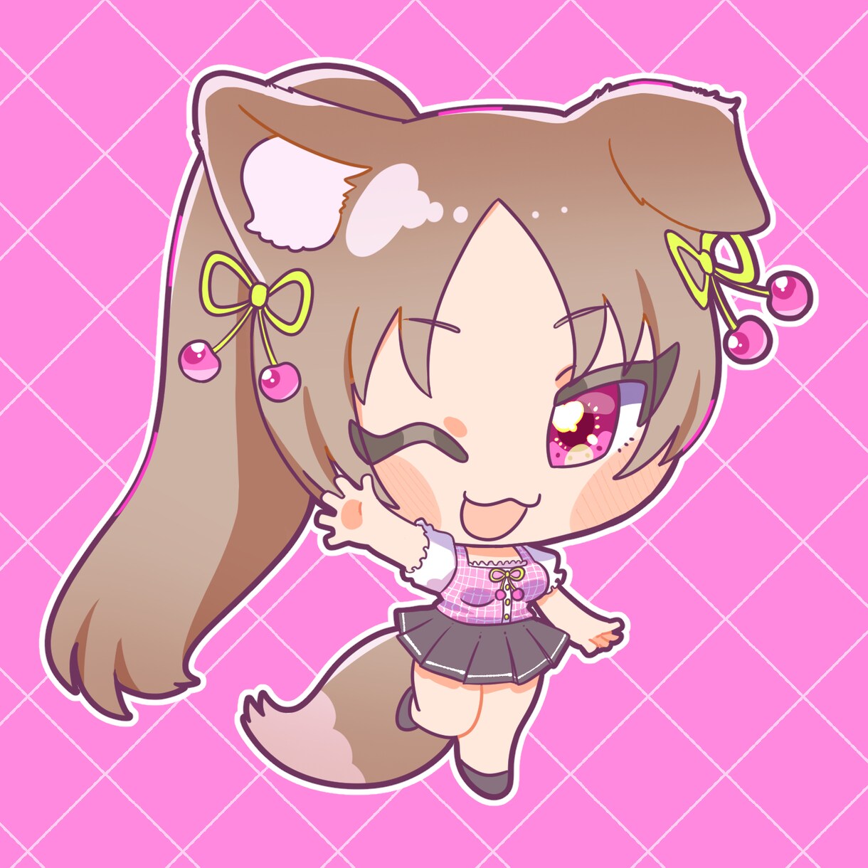 ポップで可愛いミニキャラ・マスコット描きます 優しく温かみある絵柄と色合いが特徴！丁寧なヒアリング イメージ2