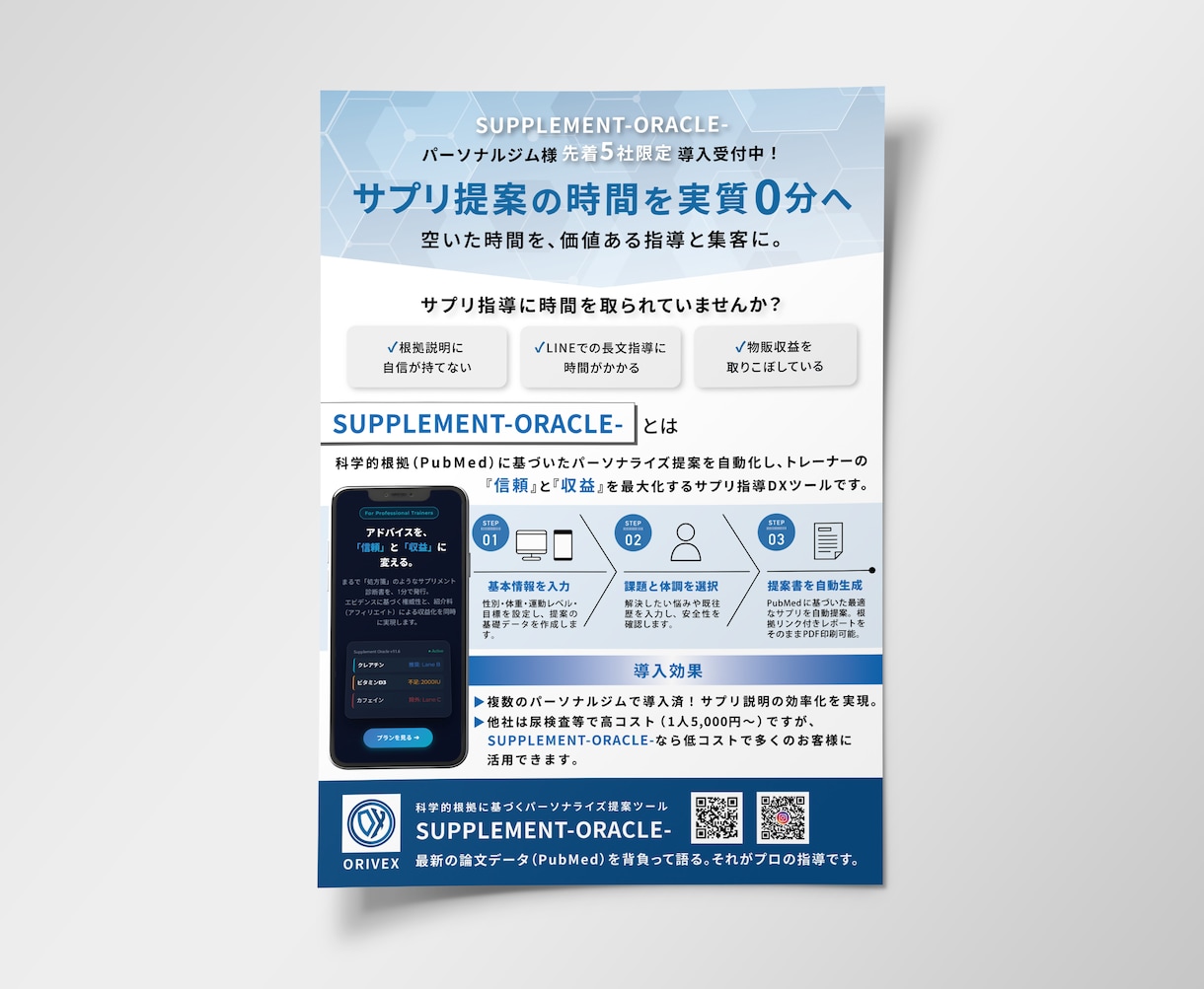 初めての方でも安心！丁寧にチラシ制作いたします イベントや店舗告知など、ジャンルを問わず対応可能です イメージ4