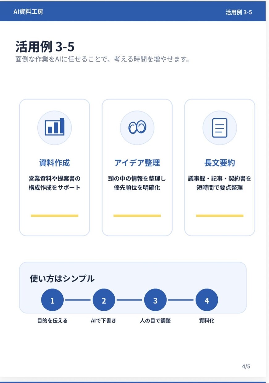 PDF教材・特典資料を見やすく作成しますます note特典・講座資料・営業資料・マニュアル対応 イメージ7