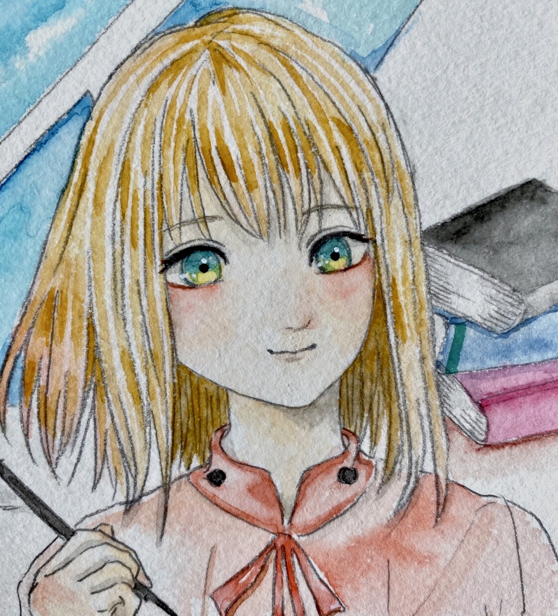 オリジナルの水彩手描きイラスト描きます アナログ・水彩好きな方はぜひ。 イメージ5