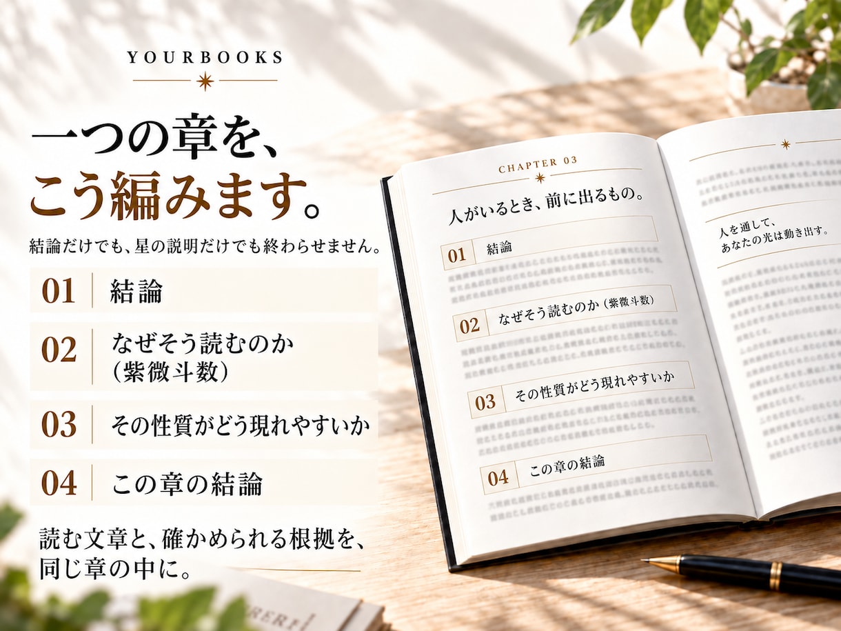 紫微斗数で「人とのあいだの私」を一冊の本にします 人がそこにいるとき、あなたの何が動き出すのか イメージ5