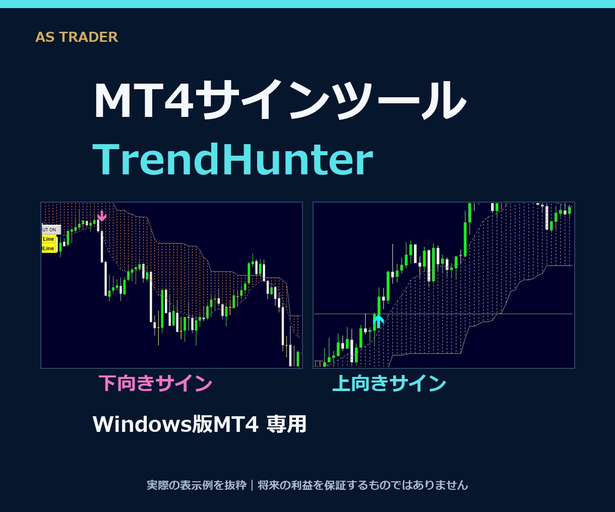 MT4専用サインツールを提供します MT4専用サインツール｜テンプレート・導入マニュアル付 イメージ1