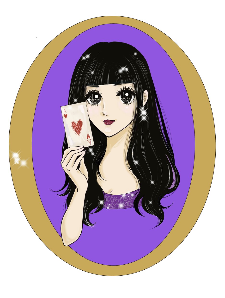 SNSアイコン　似顔絵　少女漫画風イラスト描きます 華やかで目立つ、可愛いイラストつくりませんか？ イメージ6