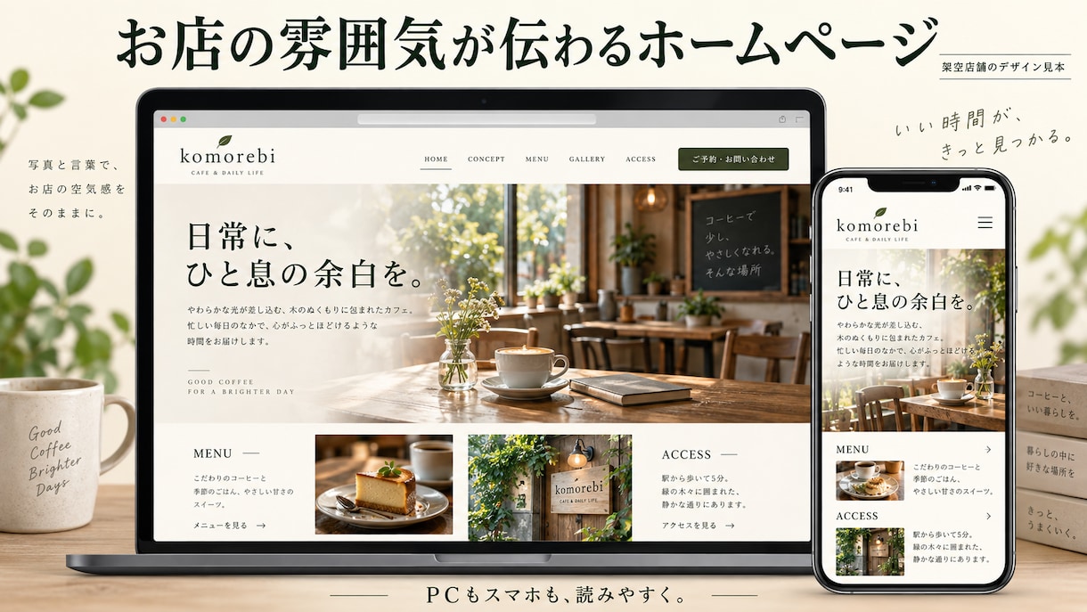 静的Webサイトをスマホ対応で制作します 支給素材をもとに丁寧に静的サイトを制作 イメージ2
