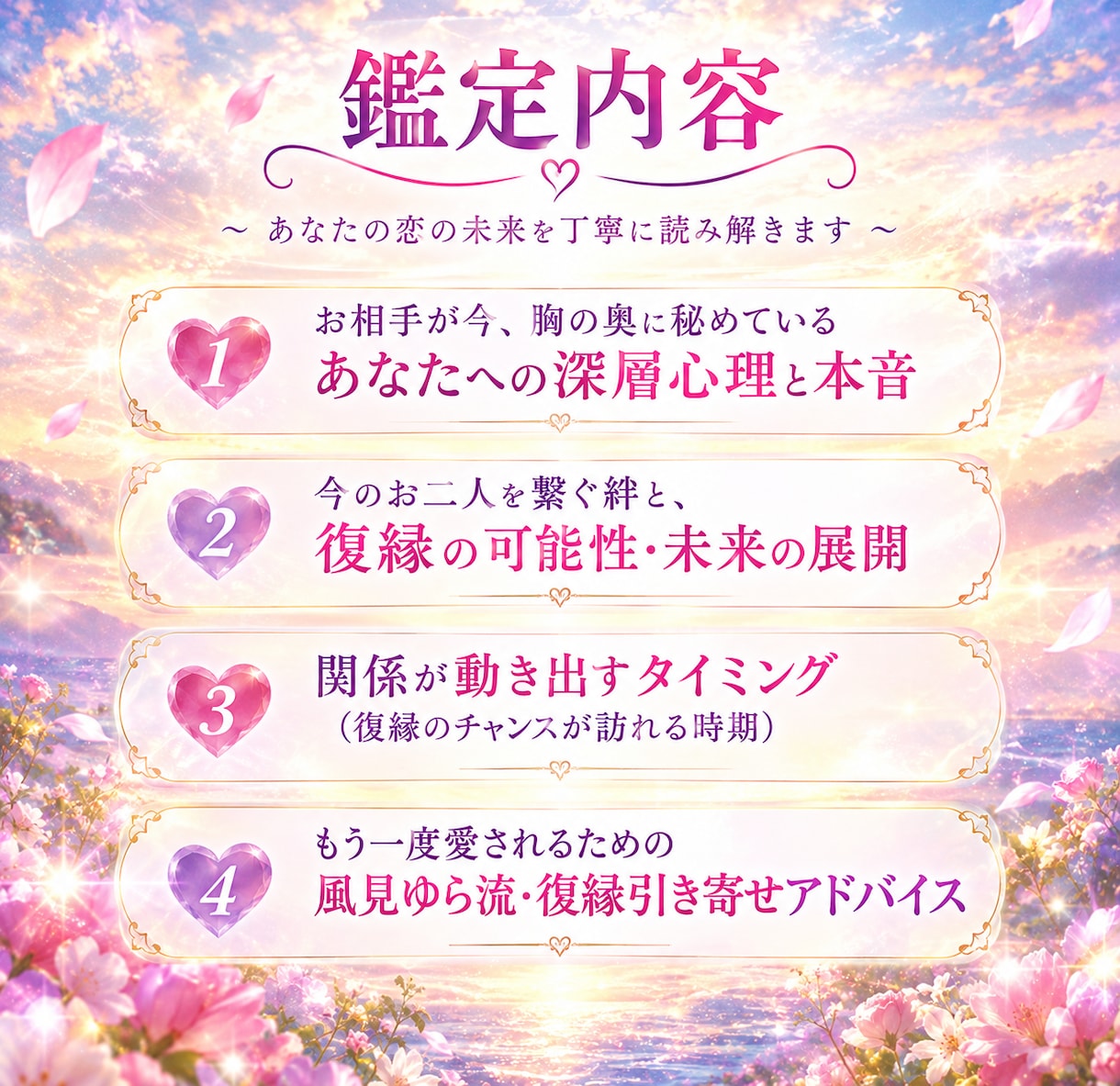 忘れられないお相手の本音とやり直す未来を霊視します 否定せず寄り添います☘️もう一度やり直したい恋の行方と本音 イメージ2
