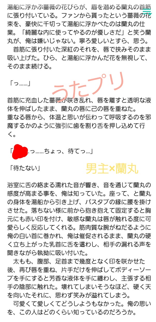 夢小説書かせて頂きます 好きなキャラクターの一夜の夢を。キャラクター同士の妄想を。 イメージ3