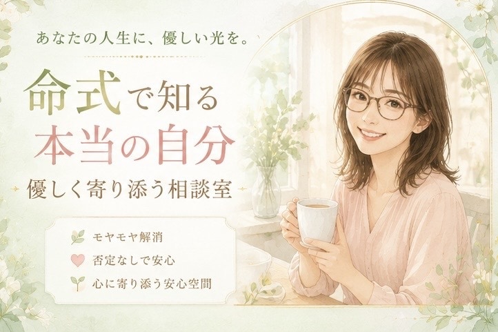 四柱推命×チャット｜1日あなたのお悩みお聞きします 命式から見える傾向をヒントに、あなたのお悩み相談にのります。 イメージ1
