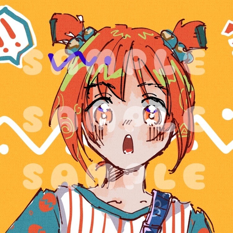 最短3日納品♢﻿好みの絵柄のアイコンお届けします 少女からかっこいい男子まで幅広いキャラのアイコンをお届け!! イメージ1