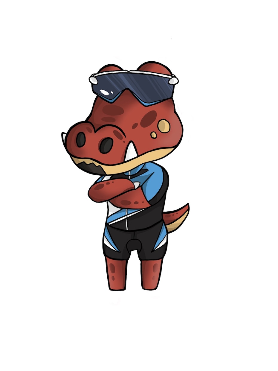 どうぶつの森風イラスト描きます どうぶつの森の住人のようなキャラクターを描きます イメージ5