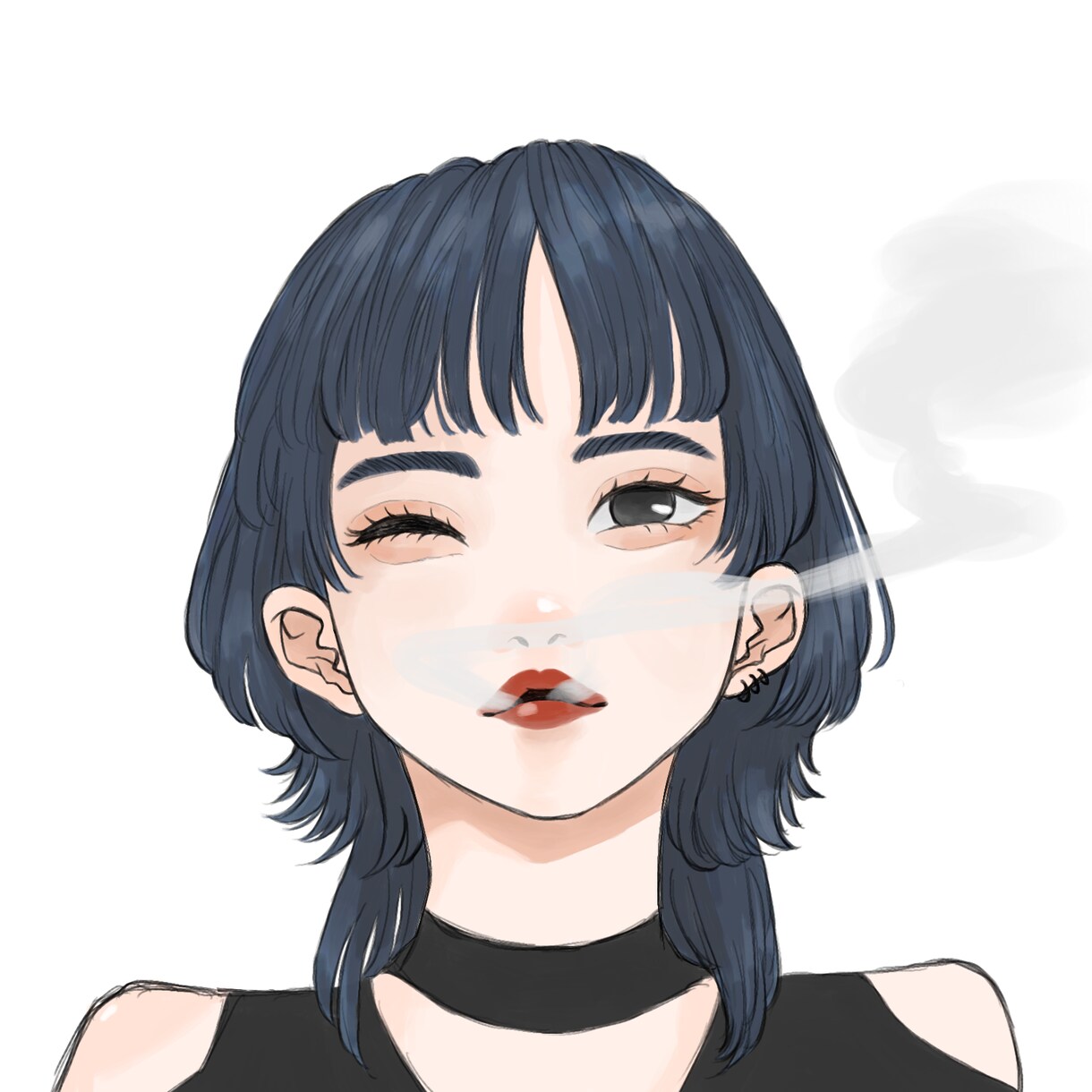 お洒落なアイコン・イラストお描きします SNSアイコンやヘッダーに個性を出したい方へ！ イメージ4
