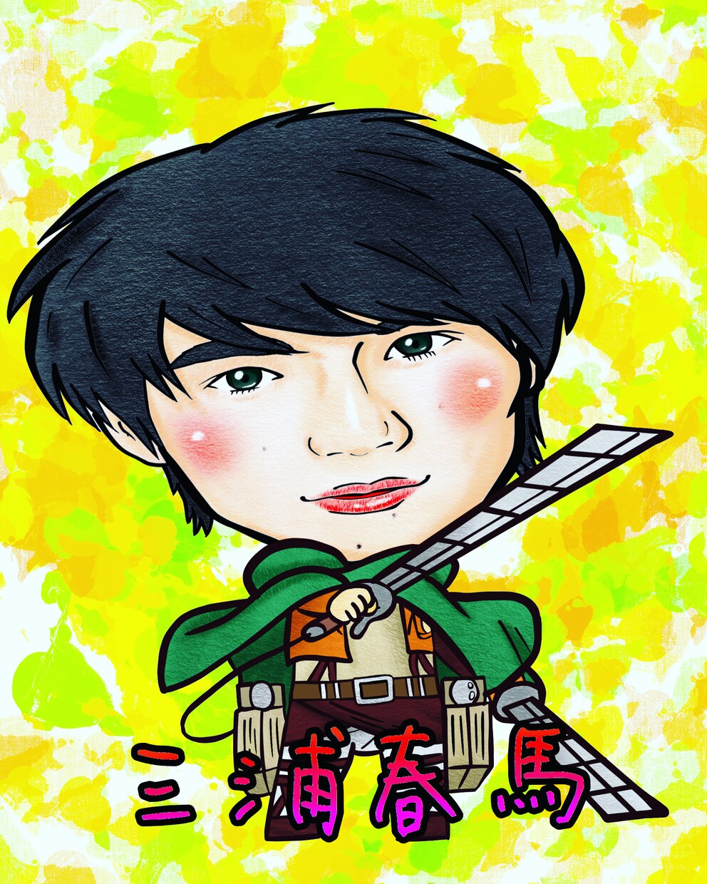 似顔絵描きます 似顔絵やアニメ画などを描きます☆インスタにサンプルなども有！ イメージ6