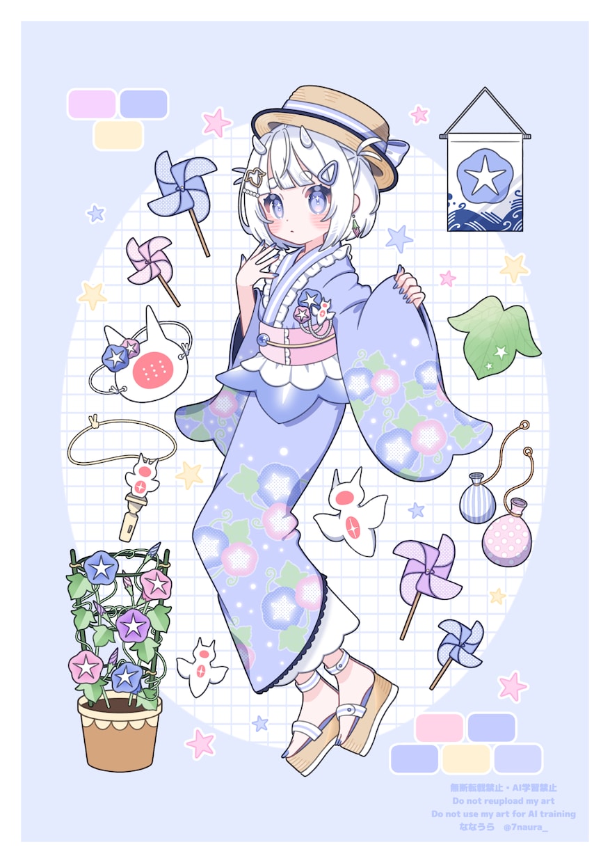 ポップで可愛いイラストをお描きします アイコン、立ち絵、動画・配信イラスト、グッズなど イメージ5