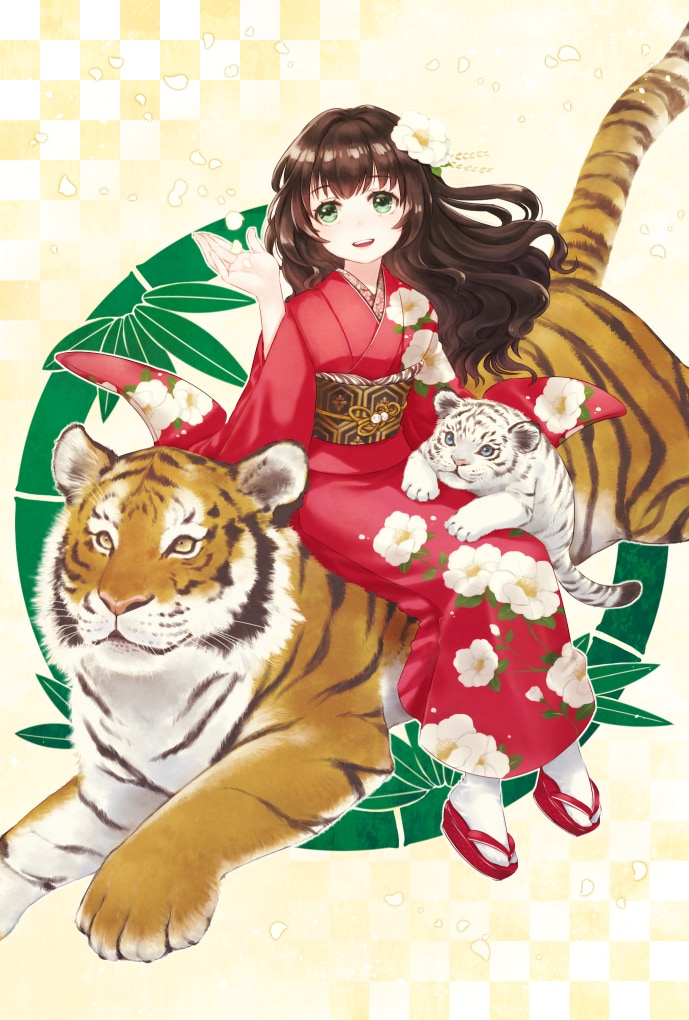ほんわか可愛い背景付きイラストを描きます ■動物や女の子等の登場する暖かいイラスト■ イメージ8