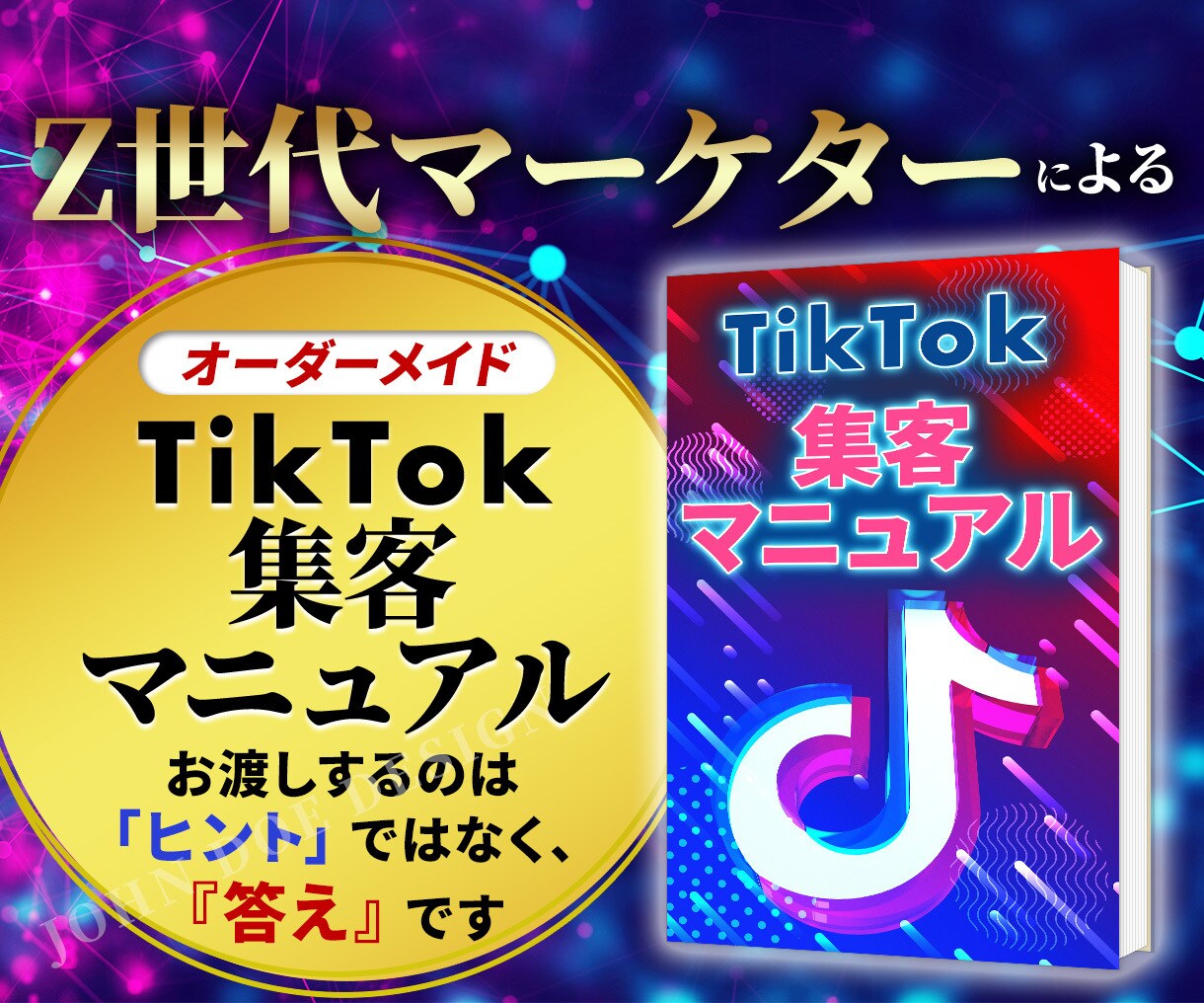 あなた専用【TikTok集客マニュアル】作成します ◆お渡しするのは「ヒント」ではなく「答え」です イメージ1
