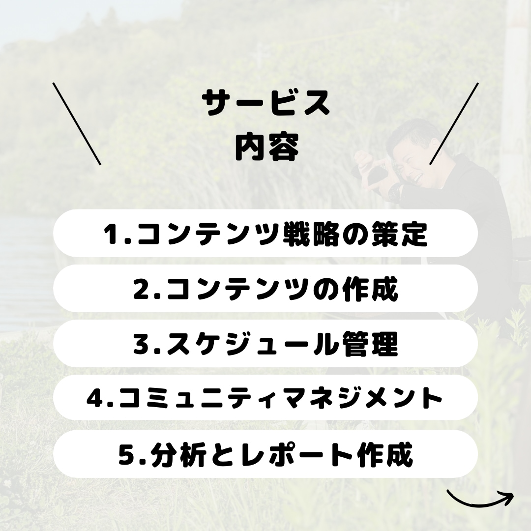 Instagram/インスタグラムの運用代行します 忙しいオーナーや企業に代わって、私たちが運用を担当します。 イメージ2