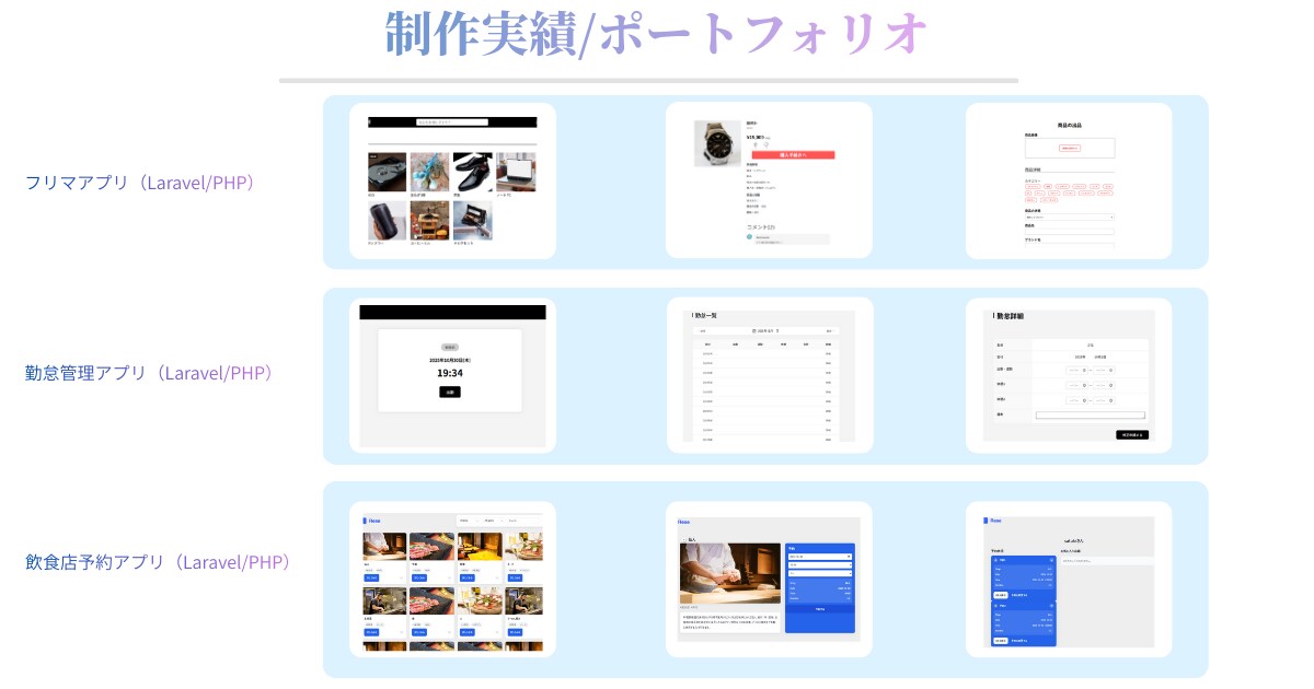 LaravelでWEBアプリ・LP制作します 丁寧で分かりやすい制作を心がけています イメージ5