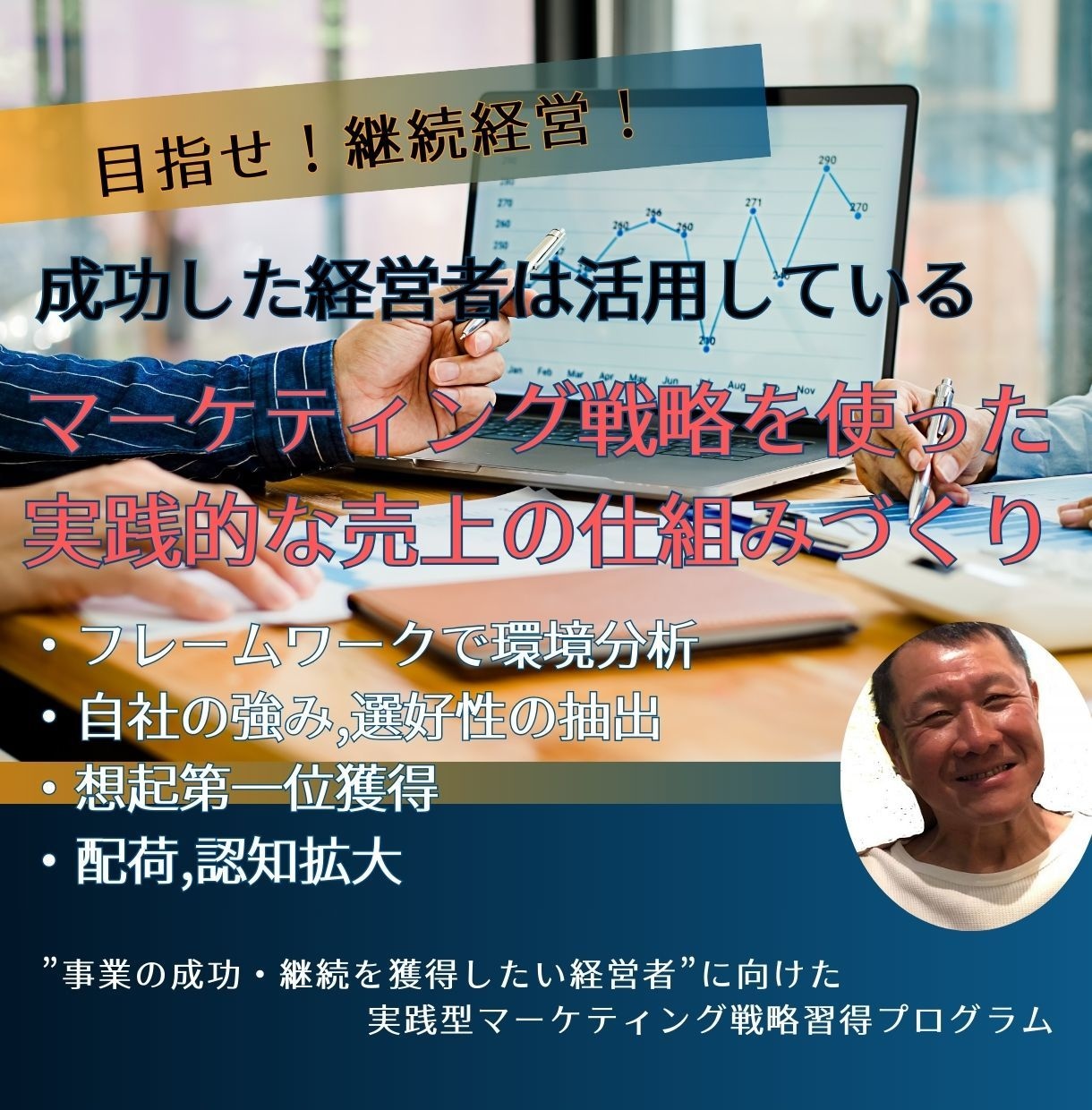マーケティング戦略の立案方法を教えます 総合商社の現役マーケティングアドバイザーが伴走します イメージ1