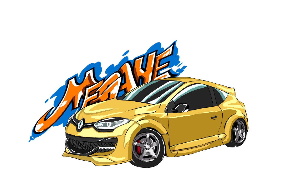 車のイラスト(模写)を作成します あなたの車を素敵なイラストに! イメージ1