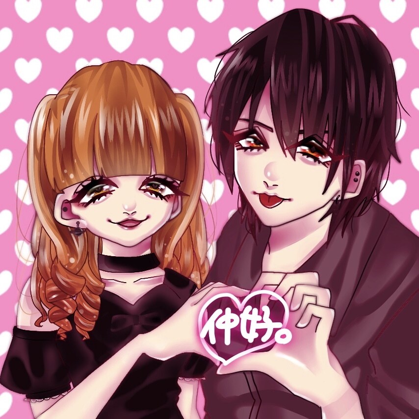 量産/地雷/女の子/夢絵/イラスト描きます 地雷・量産・可愛い女の子描きます♡ イメージ4
