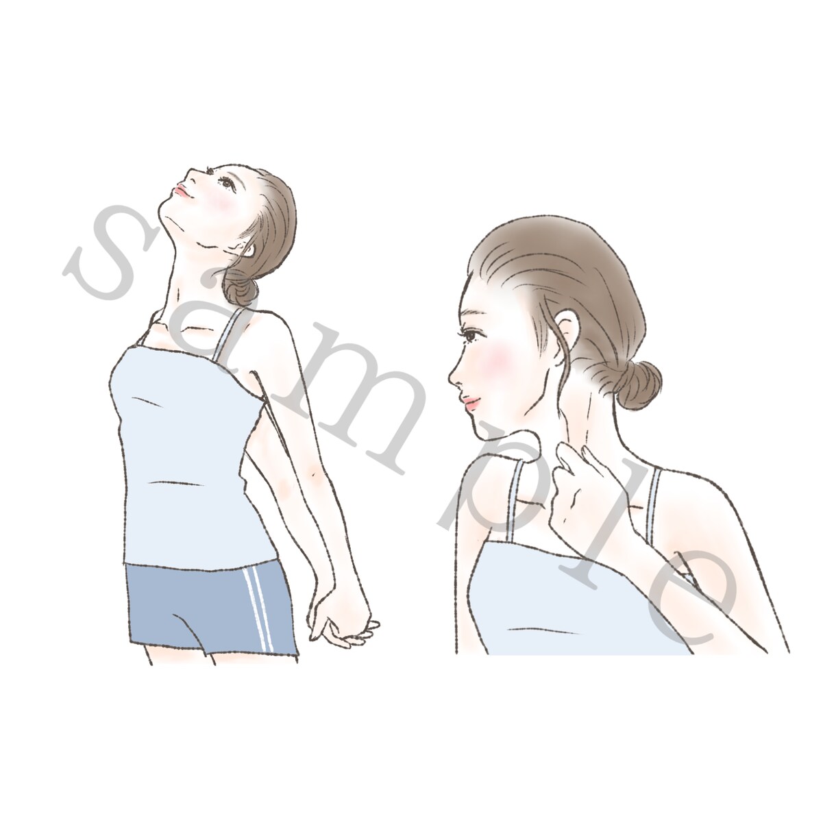 チラシ等広告用に◎優しいタッチのイラスト描きます 商用◎美容サロンからの依頼多数♪稼働状況により即対応可能 イメージ7