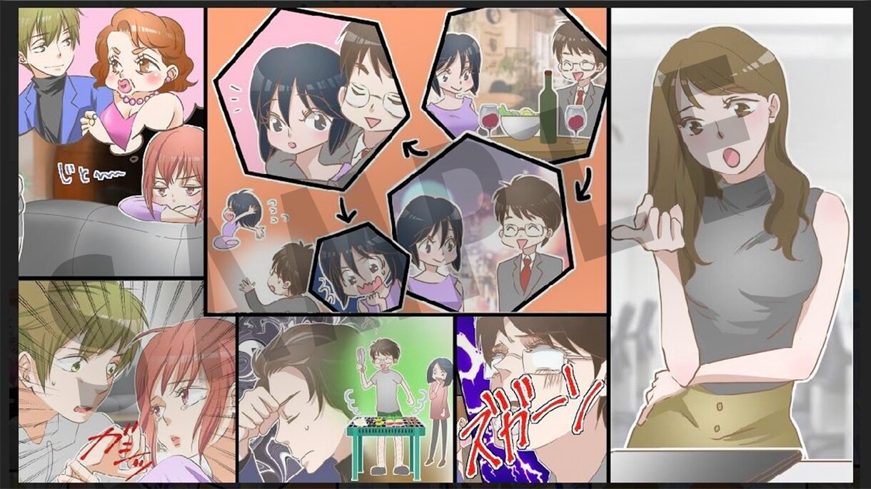 オリジナルの綺麗なアイコン・イラストを描きます 商用可！サムネやアイコンに幅広く使えるイラストを描きます イメージ3