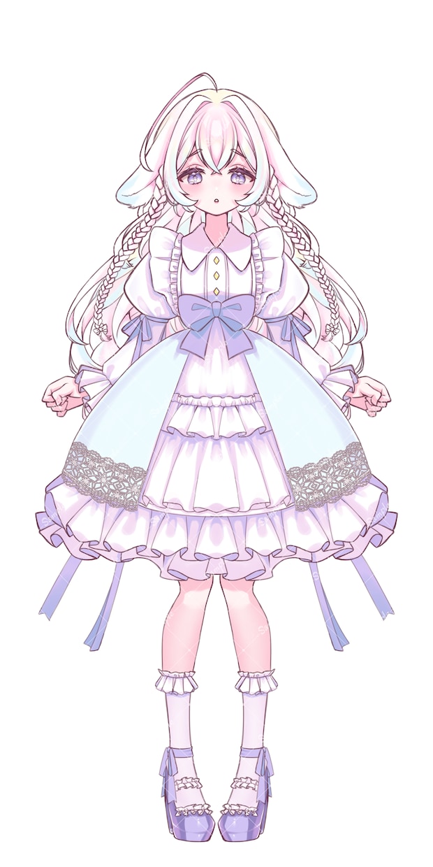 あなただけの立ち絵を格安で制作します 可愛い絵柄でキャラクターデザイン･立ち絵を制作します！ イメージ2