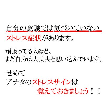 その症状ストレスです！アナタ専用の対策お伝えします 大丈夫だと思い込んで無理していても身体とメンタルは限界かも イメージ10